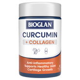 Bioglan Curcumin Plus Collagen For Joints 60 Tablets